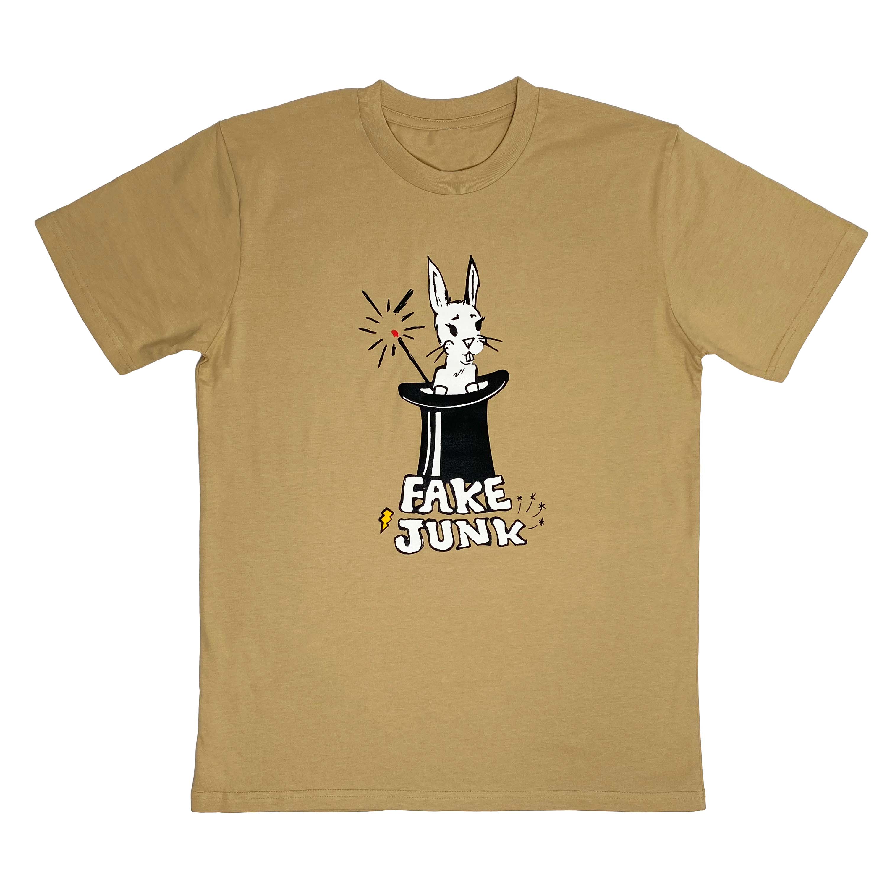 FAKE JUNK B.U.N.N.Y T-SHIRT TAN