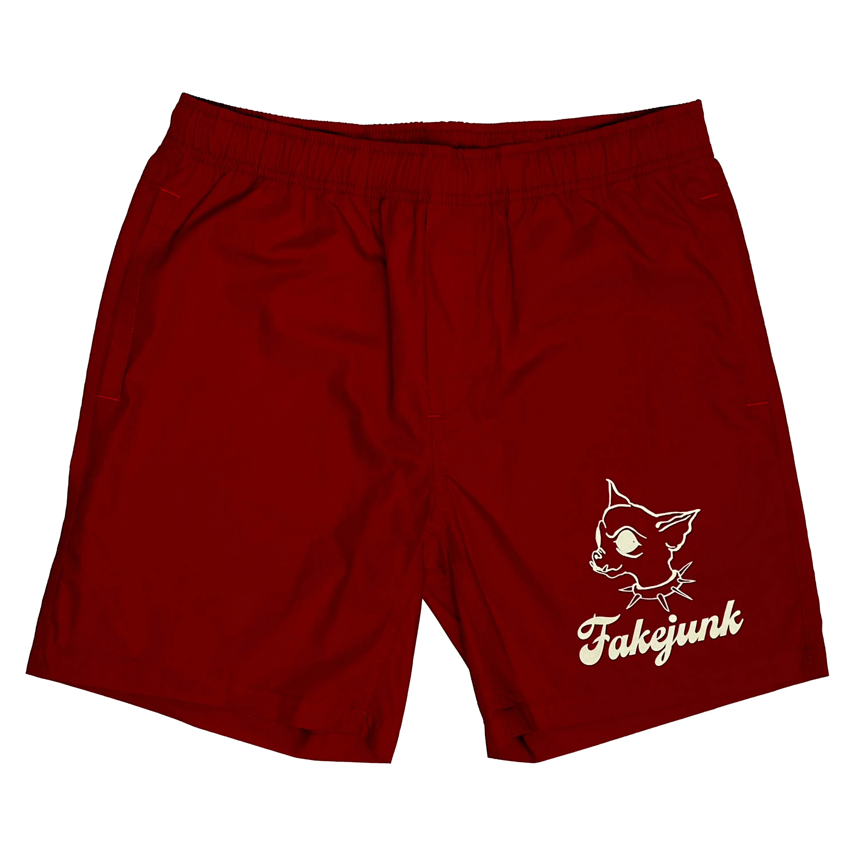 FAKE JUNK CHI CHI BEACH SHORTS RED