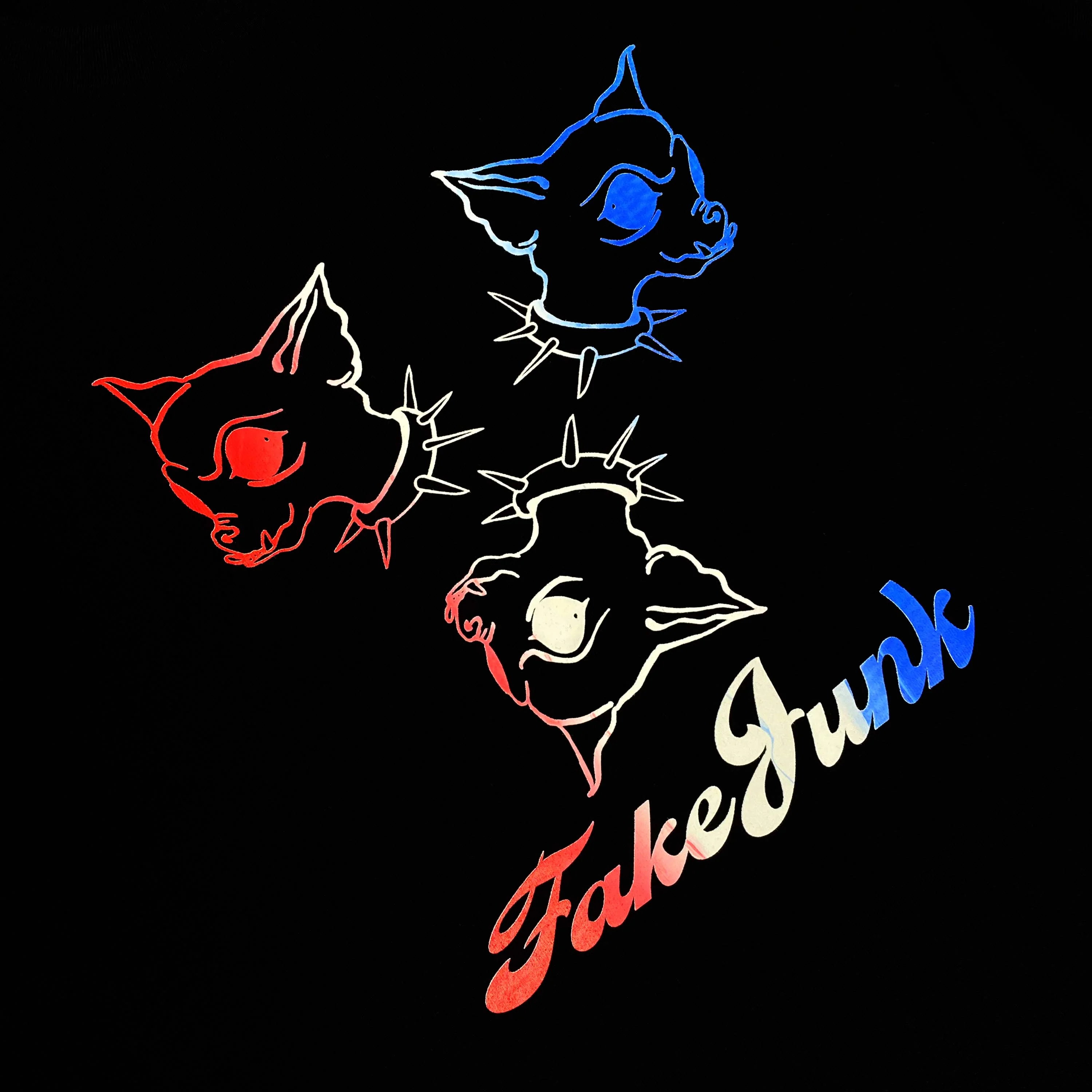 FAKE JUNK CHI CHI T-SHIRT BLACK - Image 3