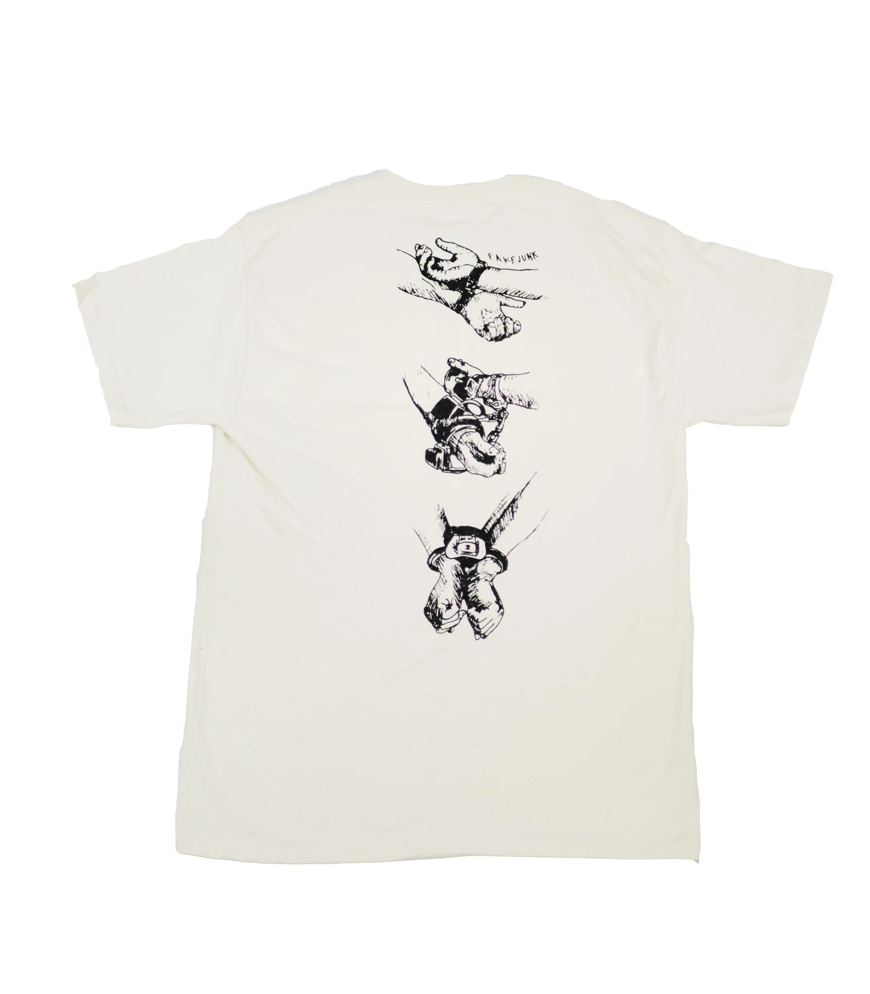 FAKE JUNK HOUDINI T-SHIRT NATURAL