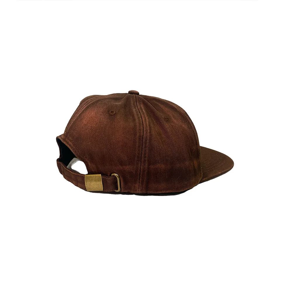 FAKE JUNK PATCH UNSTRUCTURED HAT FADED BROWN - Image 4