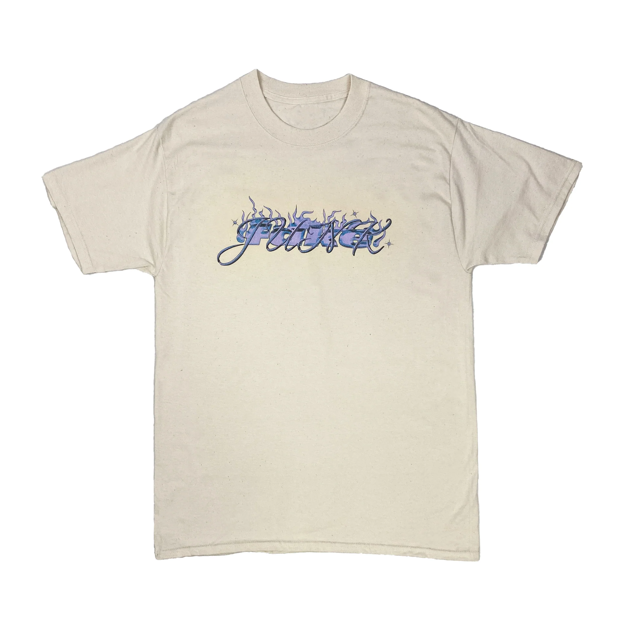 FAKE JUNK STRAIGHT FIRE T-SHIRT NATURAL