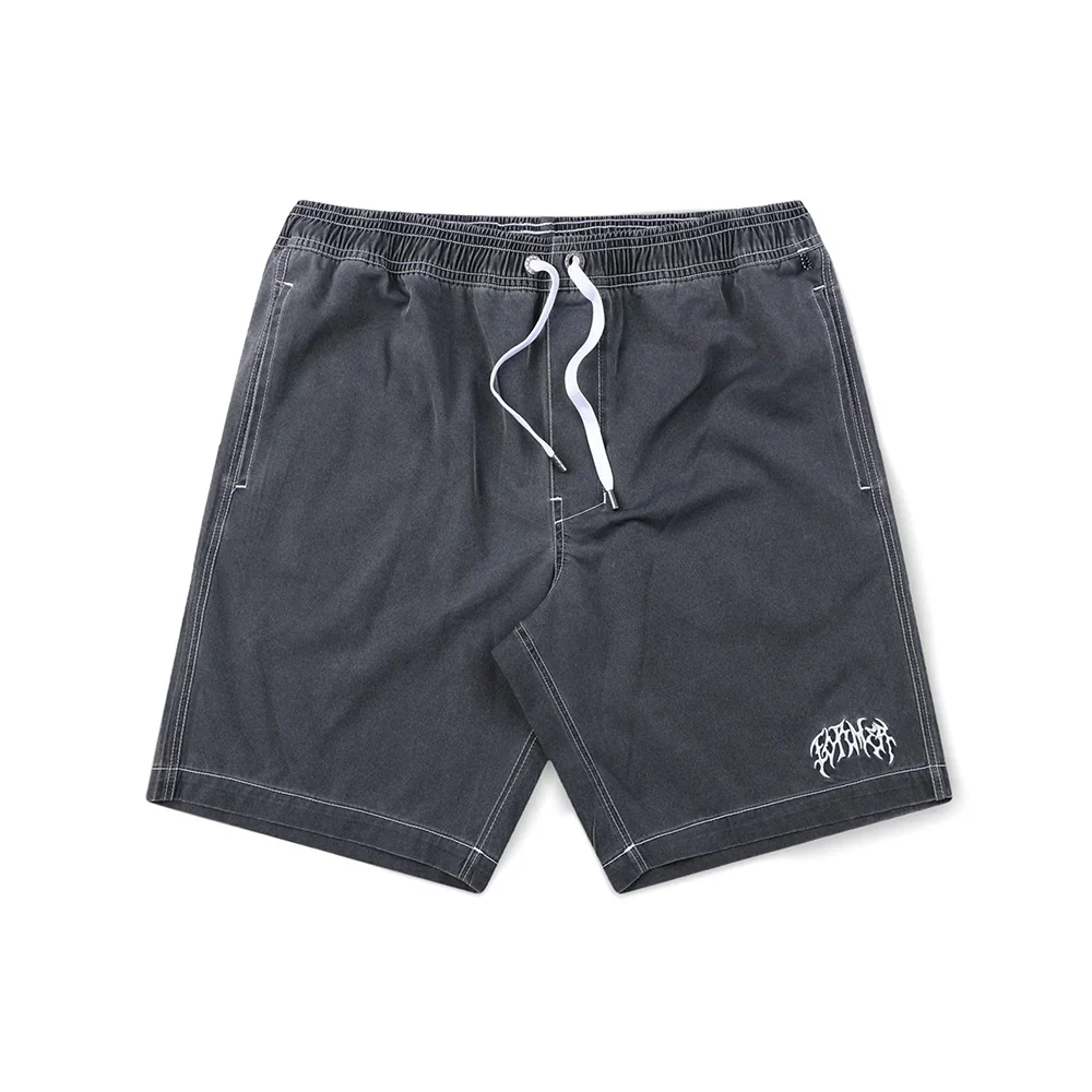FORMER SWANS PUNCTURE SWIM SHORT 18" BLACK