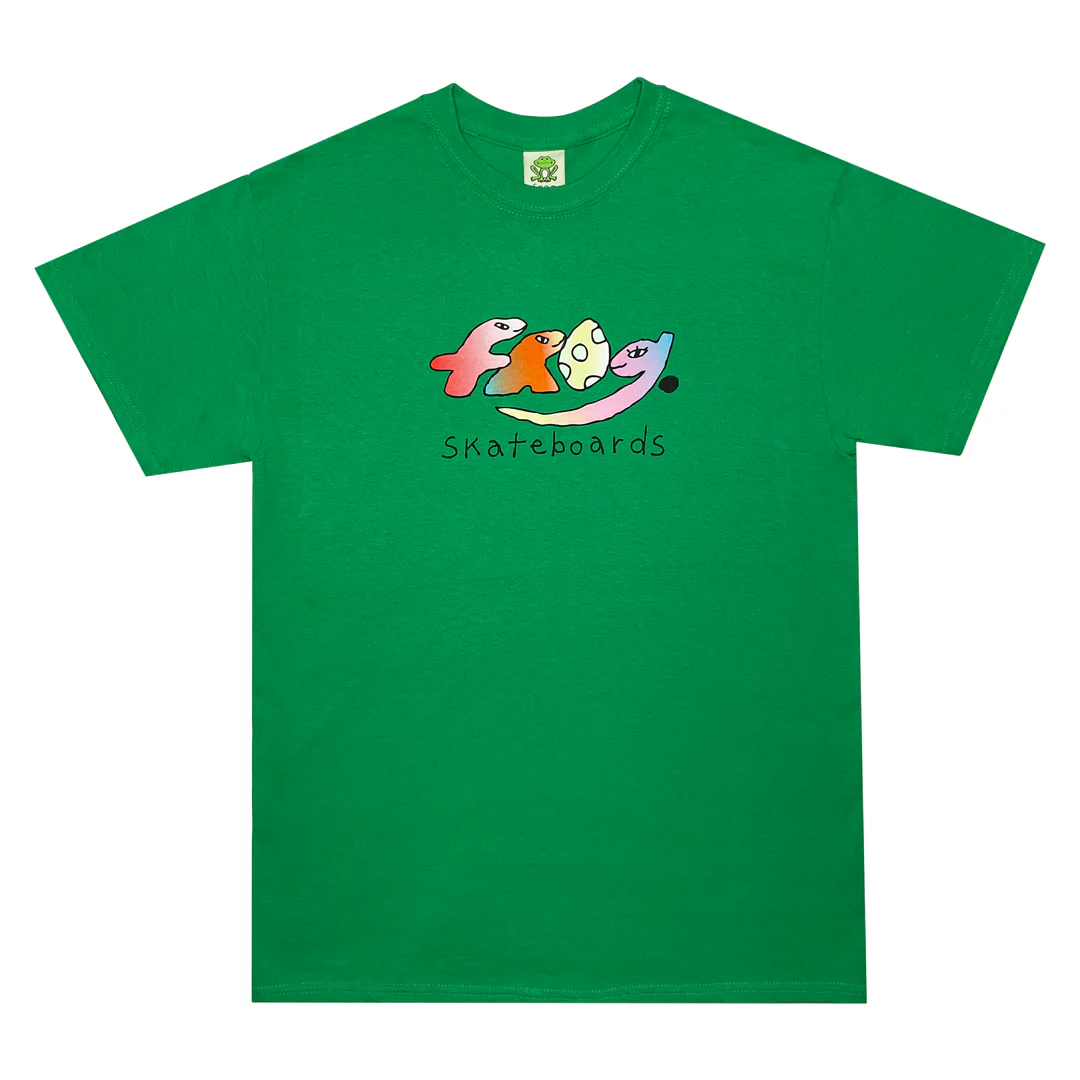 FROG DINO TEE KELLY GREEN