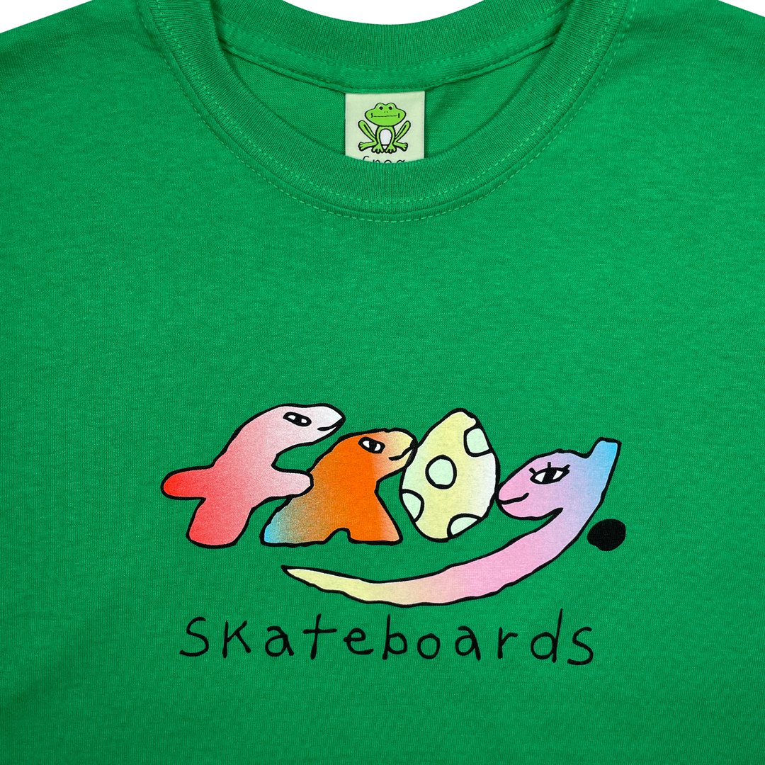 FROG DINO TEE KELLY GREEN - Image 2