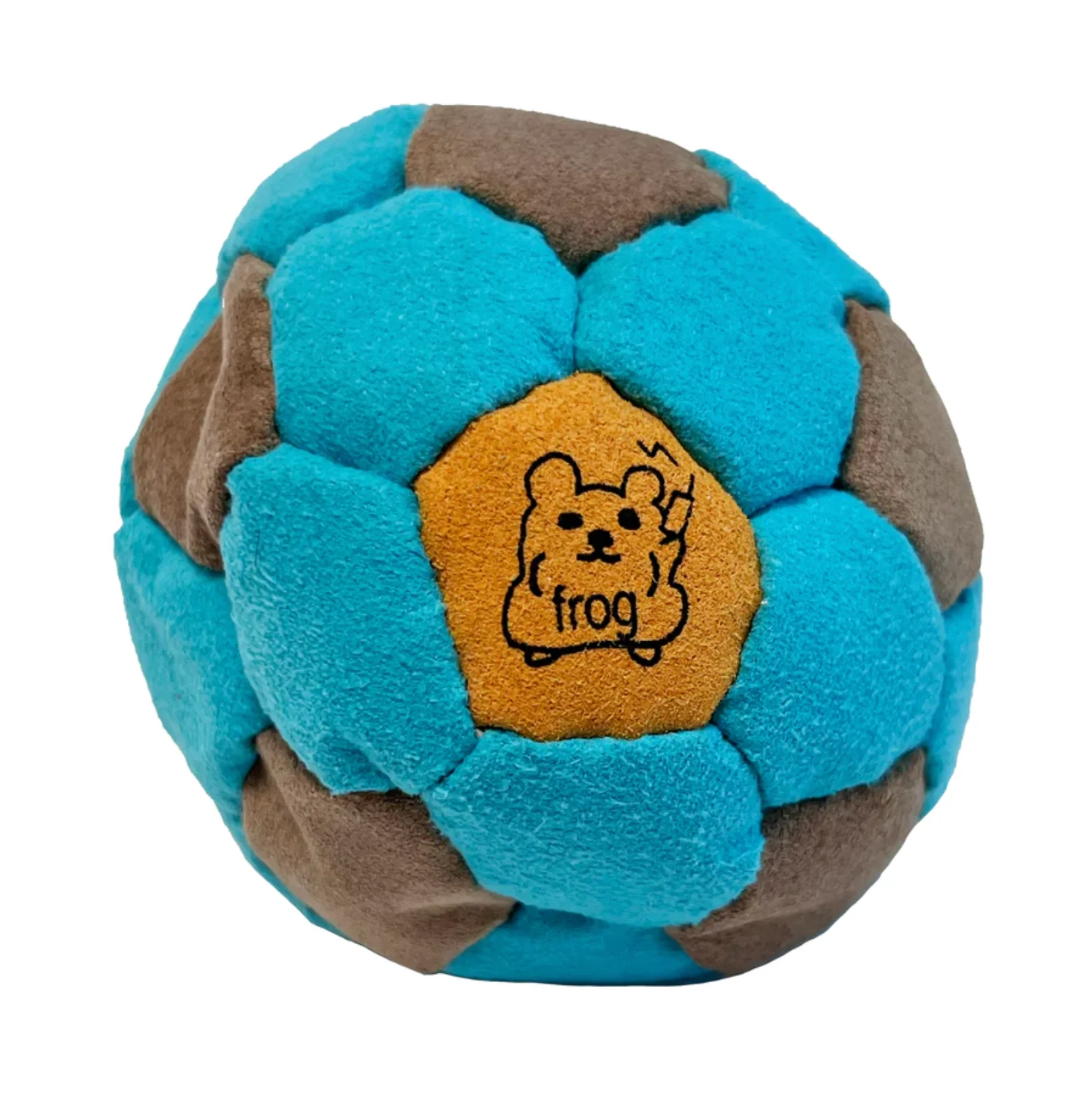 FROG HACKY SACK (TEAL/TAN/ORANGE)