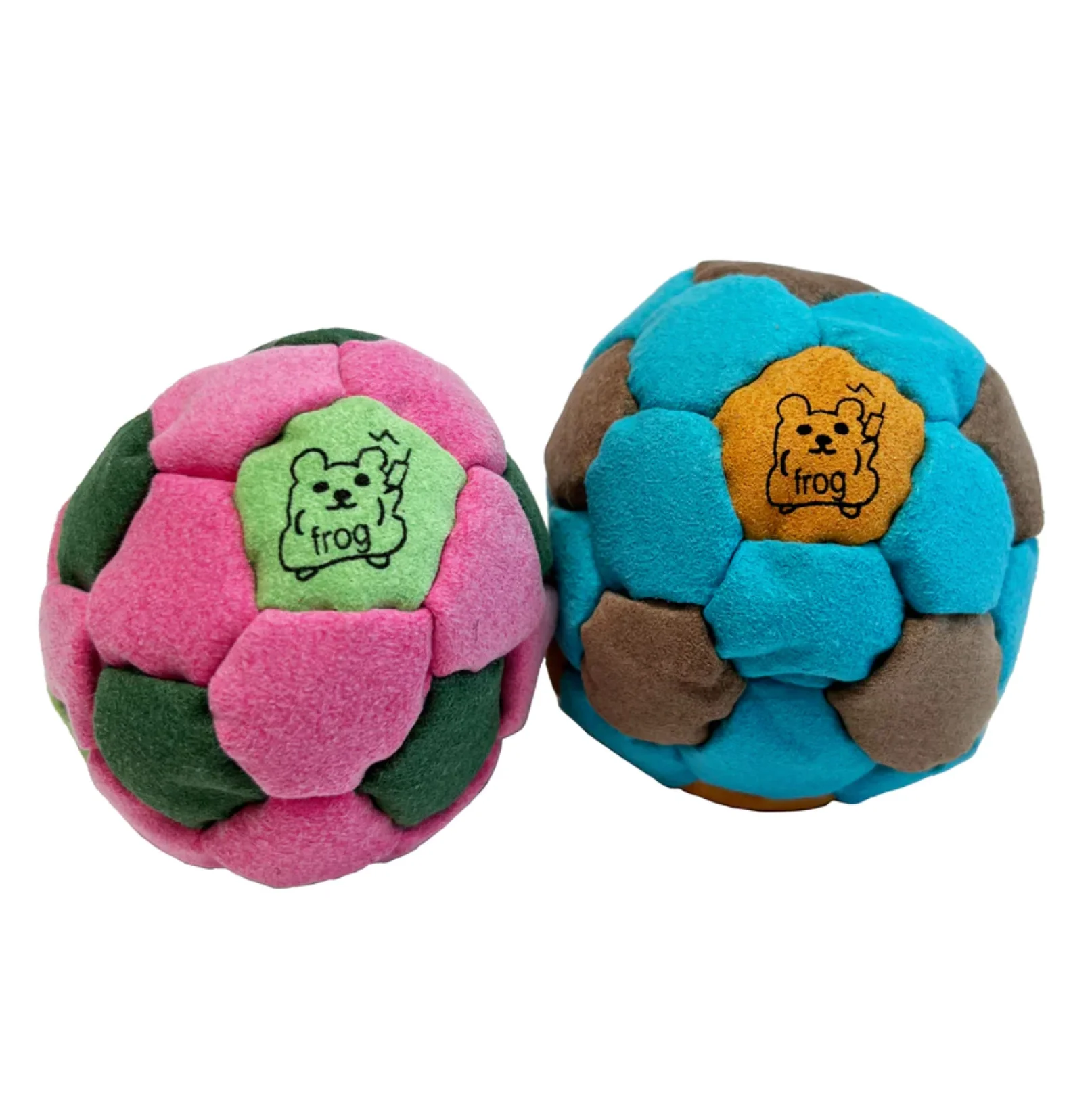 FROG HACKY SACK (TEAL/TAN/ORANGE) - Image 2