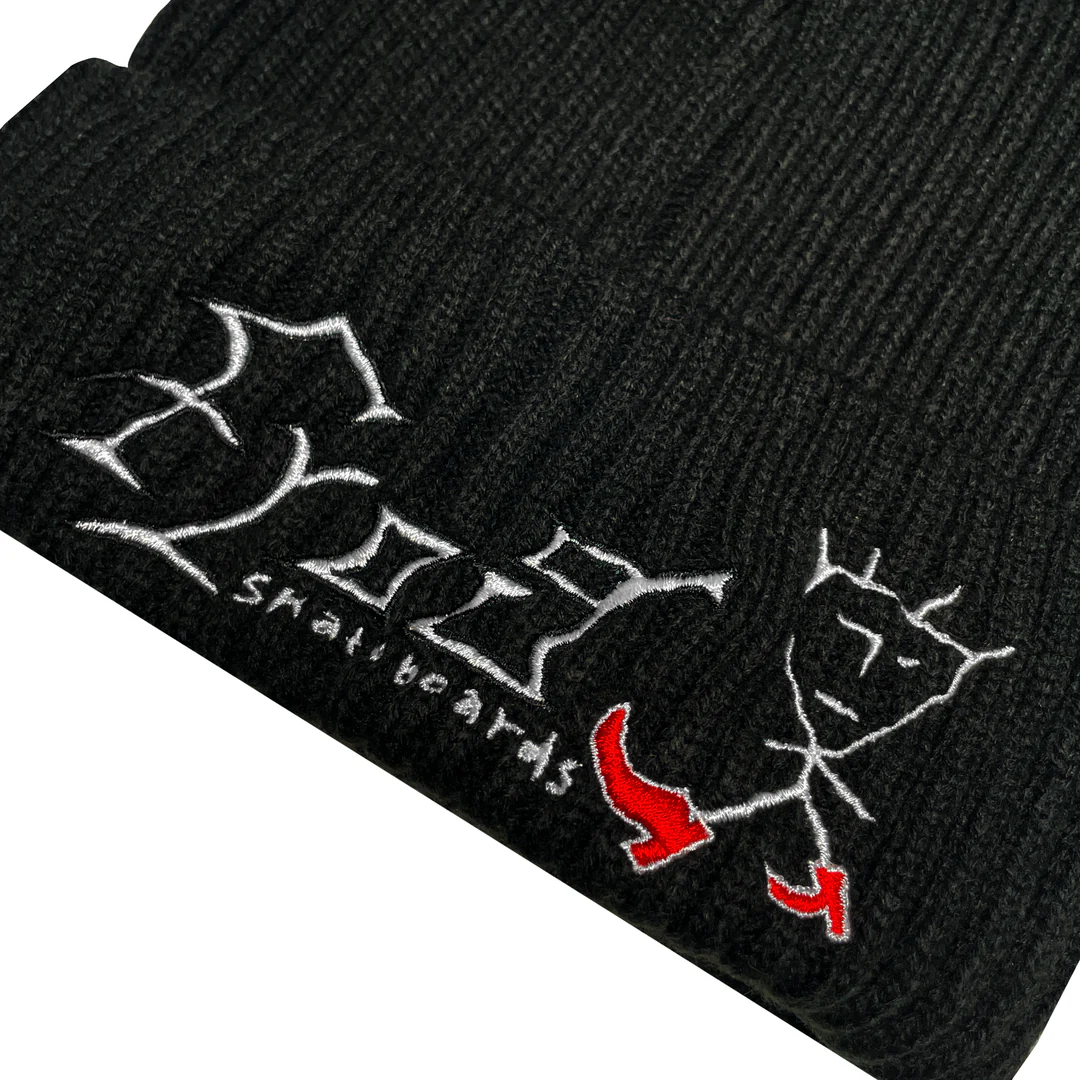 FROG KEEP WALKING BEANIE BLACK - Image 2