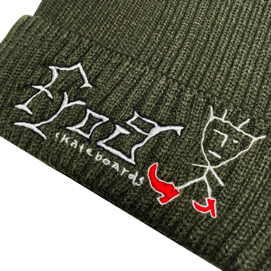 FROG KEEP WALKING BEANIE OLIVE - Image 2