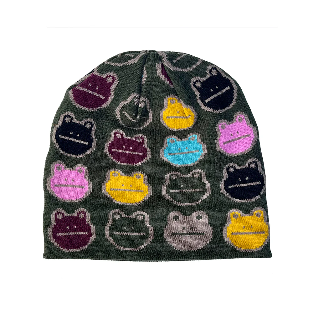 FROG NATION BEANIE BLACK - Image 2