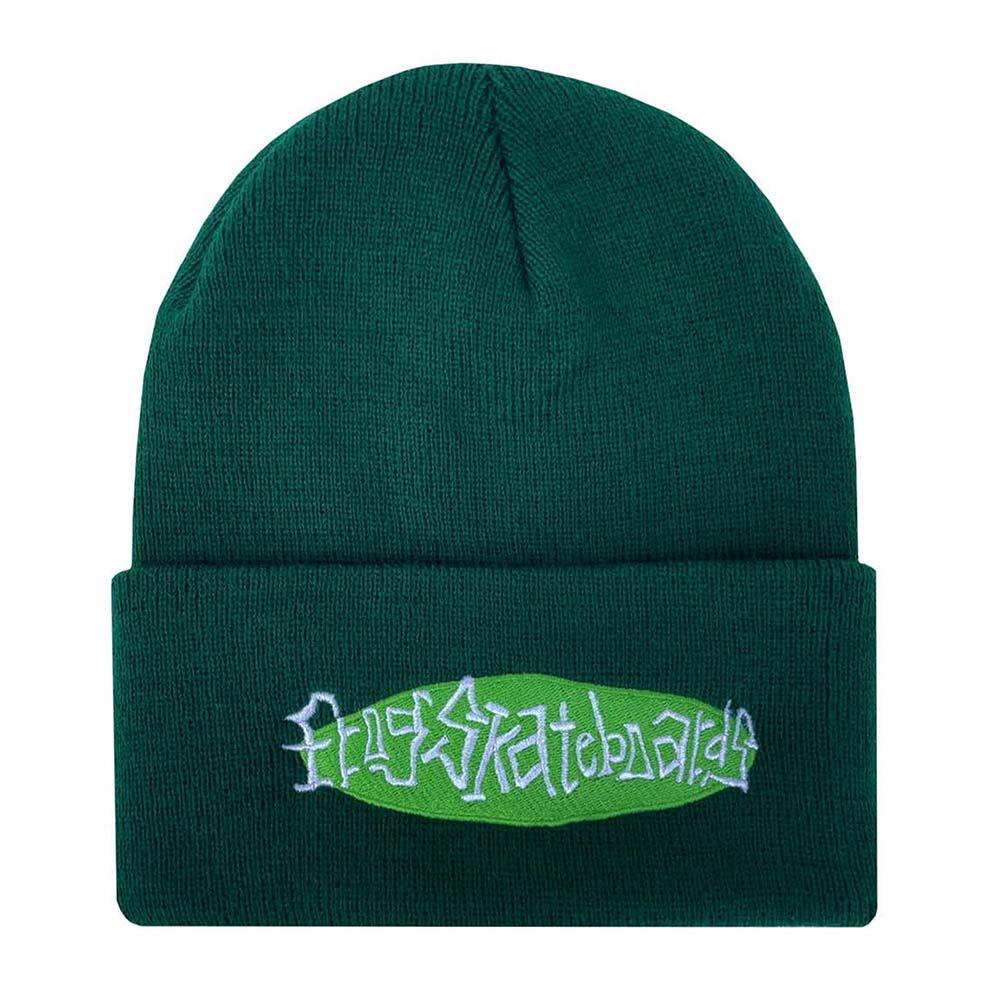 FROG OVAL LOGO BEANIE GREEN