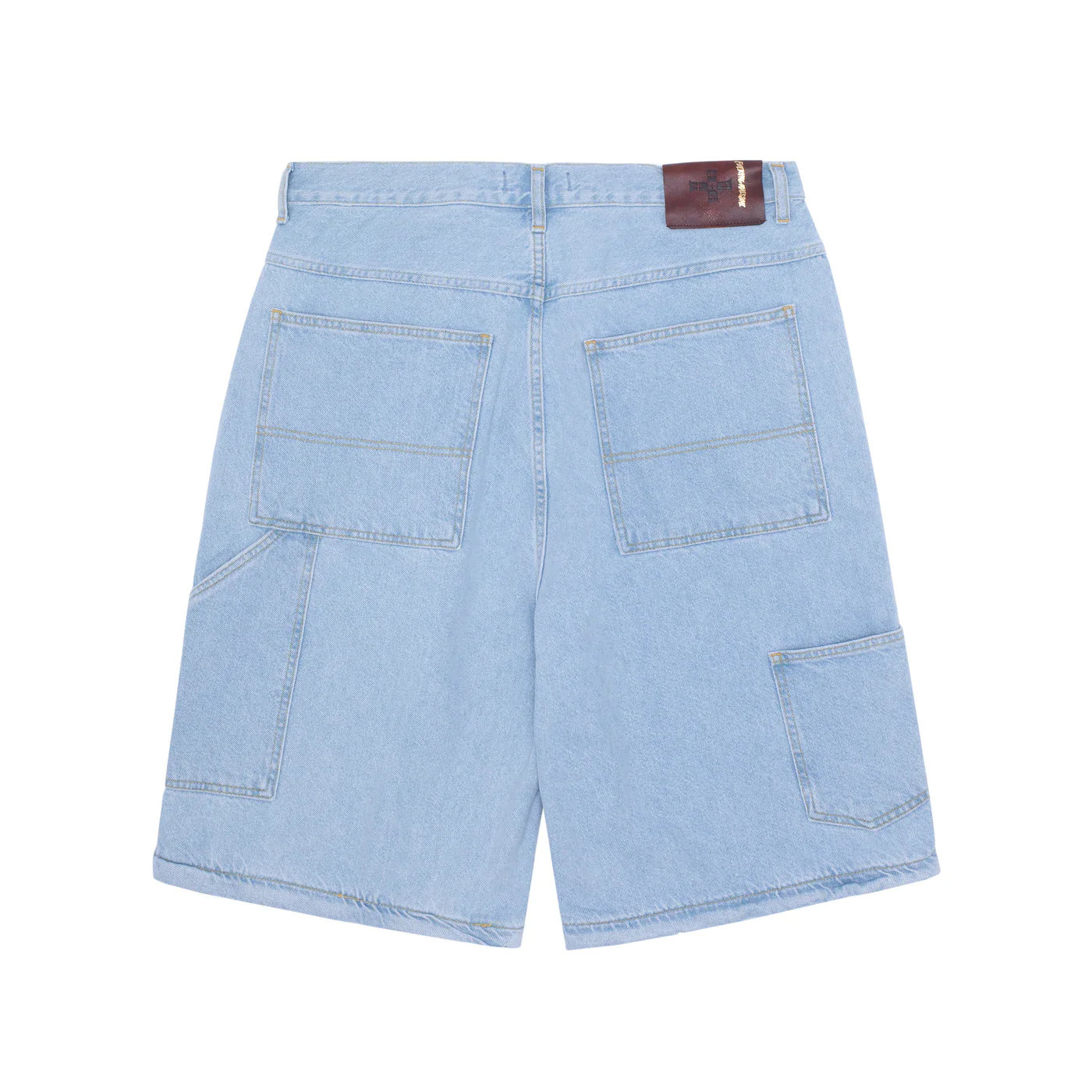 FUCKING AWESOME BAGGY ZIP OFF CARPENTER PANTS LIGHT DENIM - Image 2