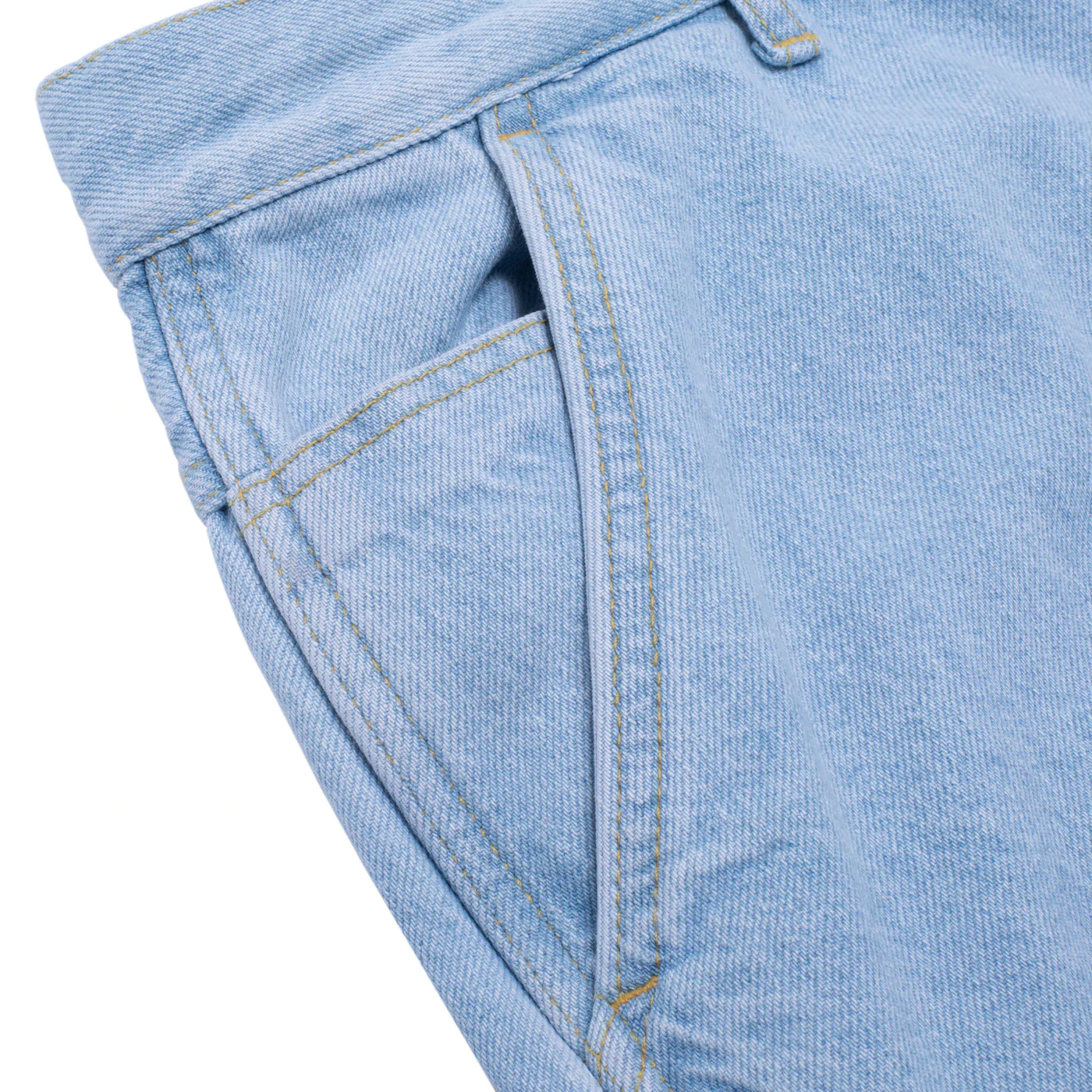 FUCKING AWESOME BAGGY ZIP OFF CARPENTER PANTS LIGHT DENIM - Image 5