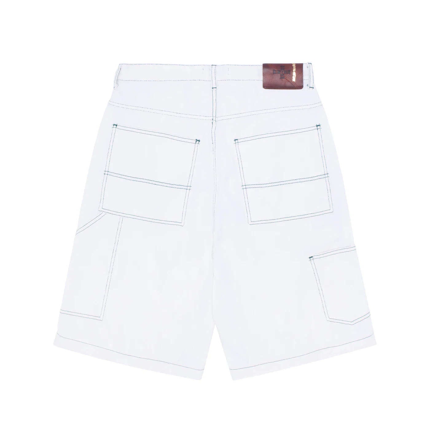 FUCKING AWESOME BAGGY ZIP OFF CARPENTER PANTS WHITE - Image 2