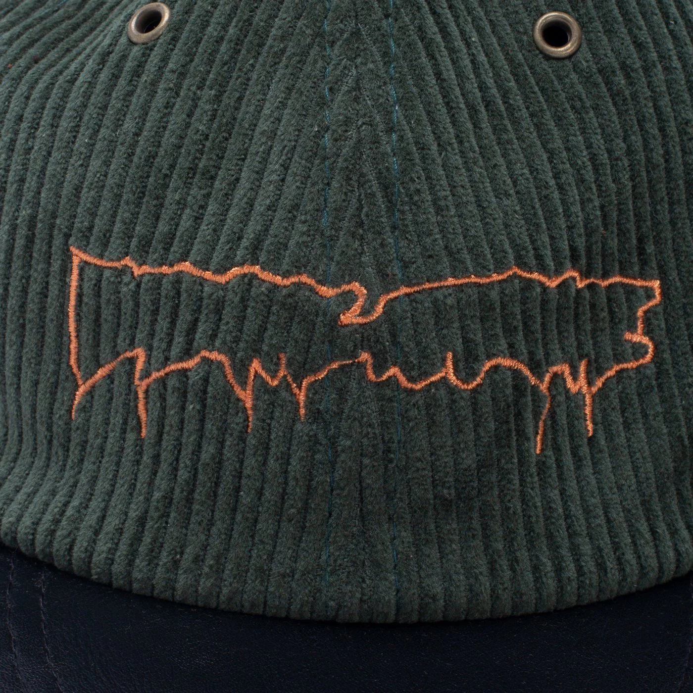 FUCKING AWESOME DRIP CORDUROY UNSTRUCTURED STRAPBACK FOREST GREEN - Image 2
