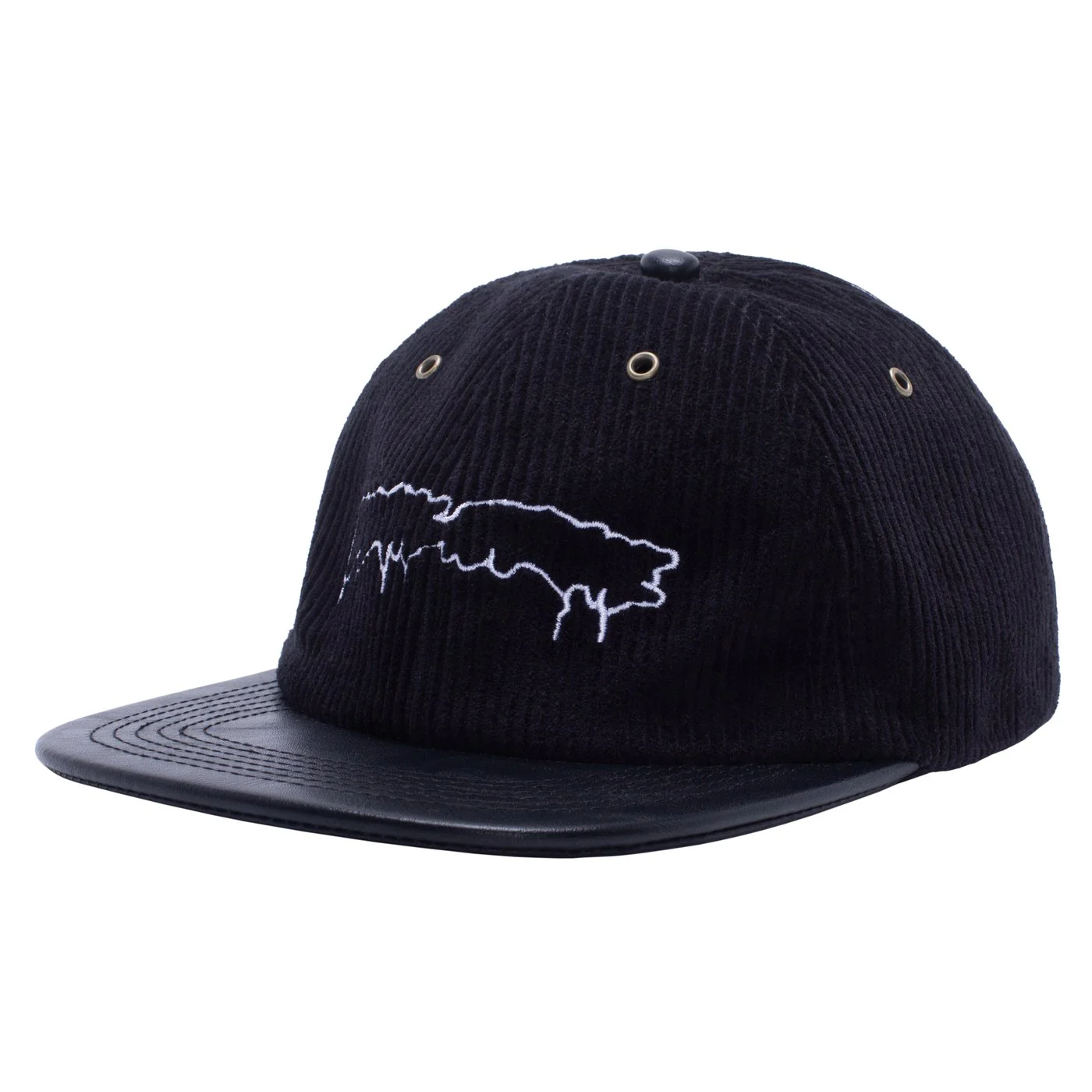 FUCKING AWESOME DRIP CORDUROY UNSTRUCTURED STRAPBACK BLACK
