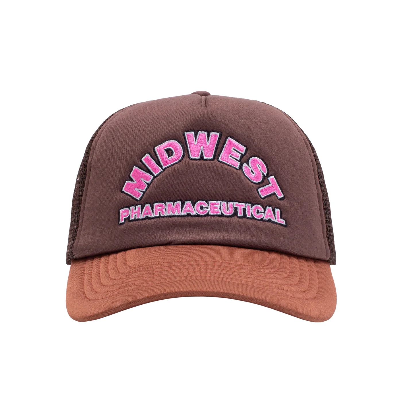 FUCKING AWESOME MIDWEST TRUCKER HAT BROWN - Image 3