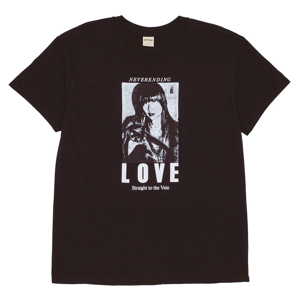 FUCKING AWESOME NEVER ENDING LOVE TEE BLACK