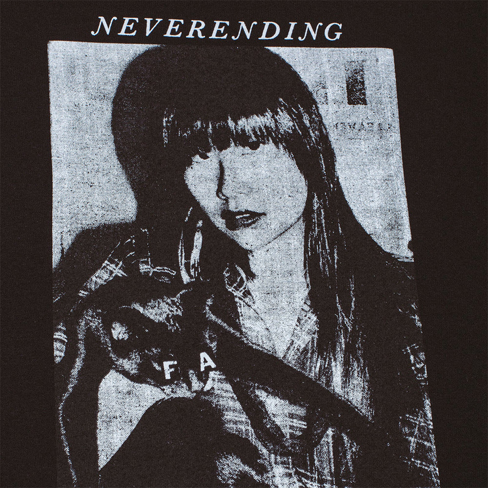 FUCKING AWESOME NEVER ENDING LOVE TEE BLACK - Image 2