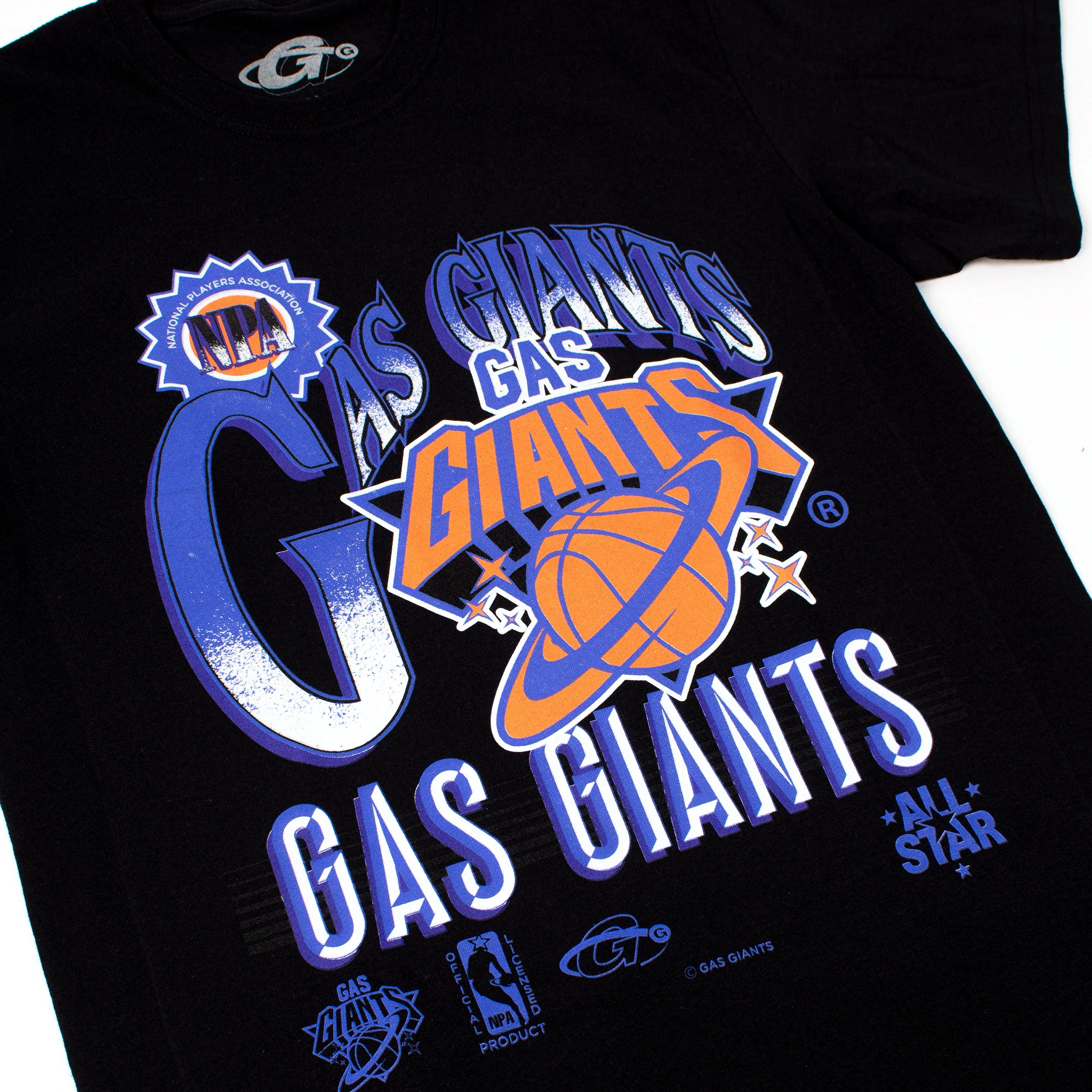 GAS GIANTS GASKETBALL TEE BLACK - Image 2