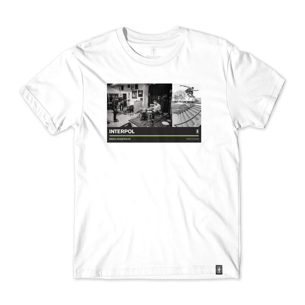 GIRL INTERPOL X BA X ATIBA TEE WHITE