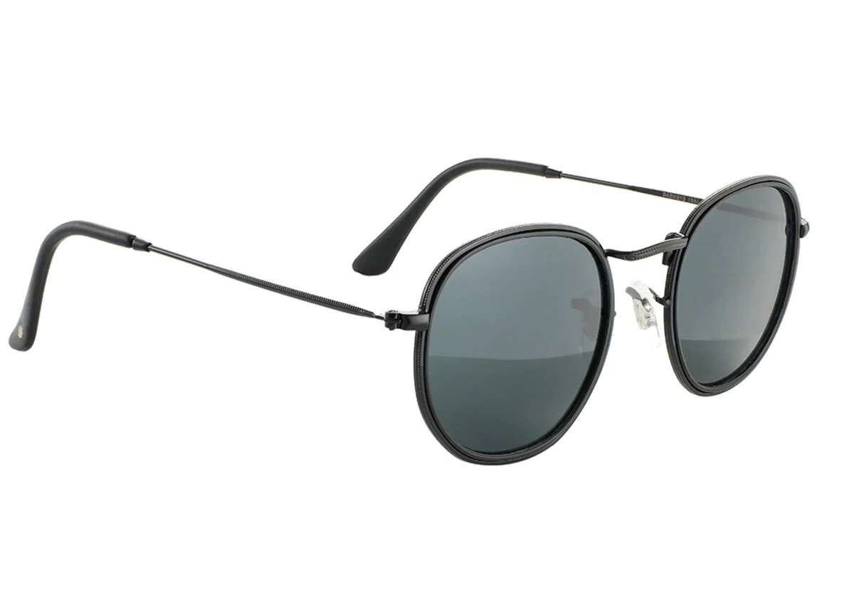 GLASSY SUNHATERS HUDSON POLARIZED MATTE BLACK