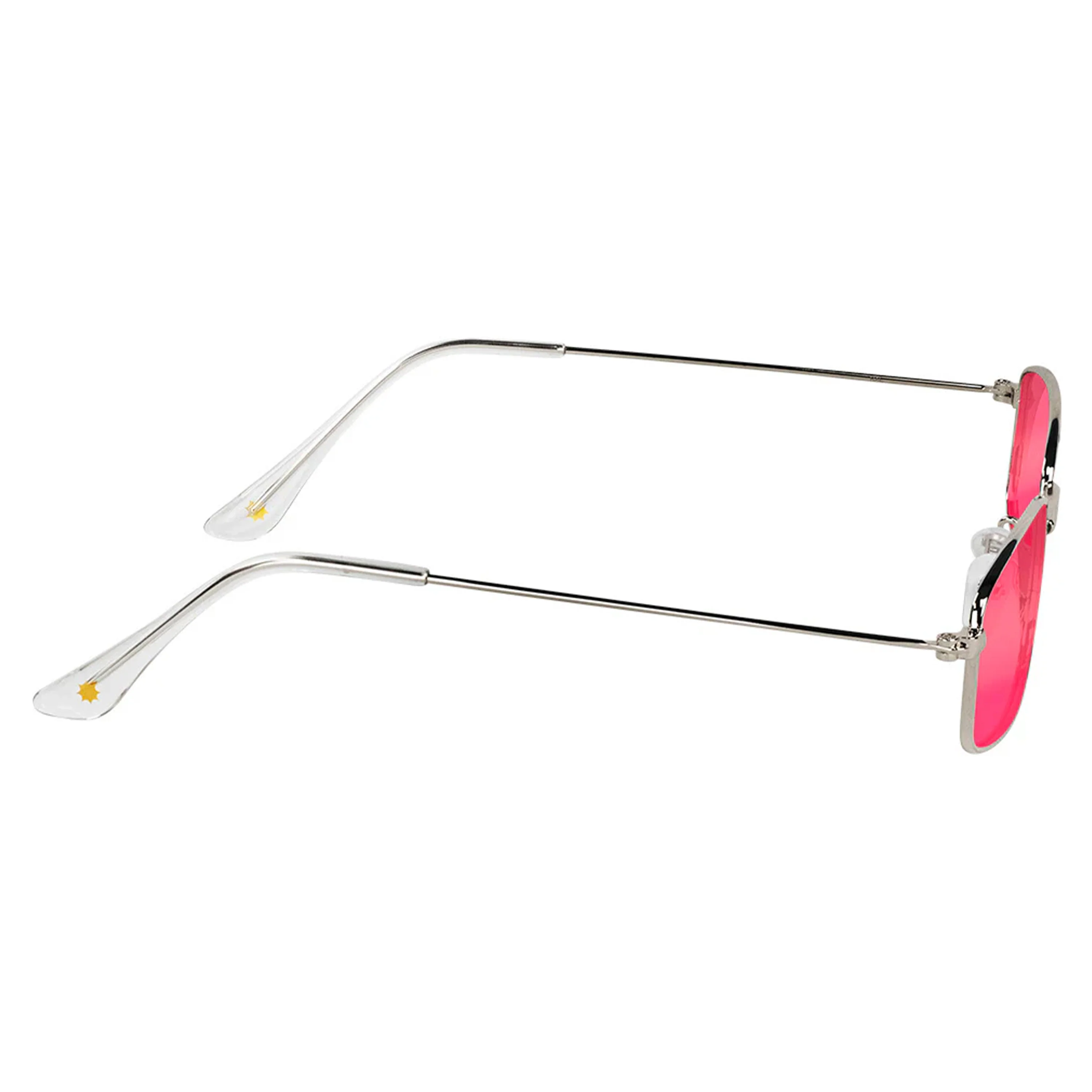 GLASSY SUNHATERS RAE POLARIZED SILVER / PINK LENS - Image 2