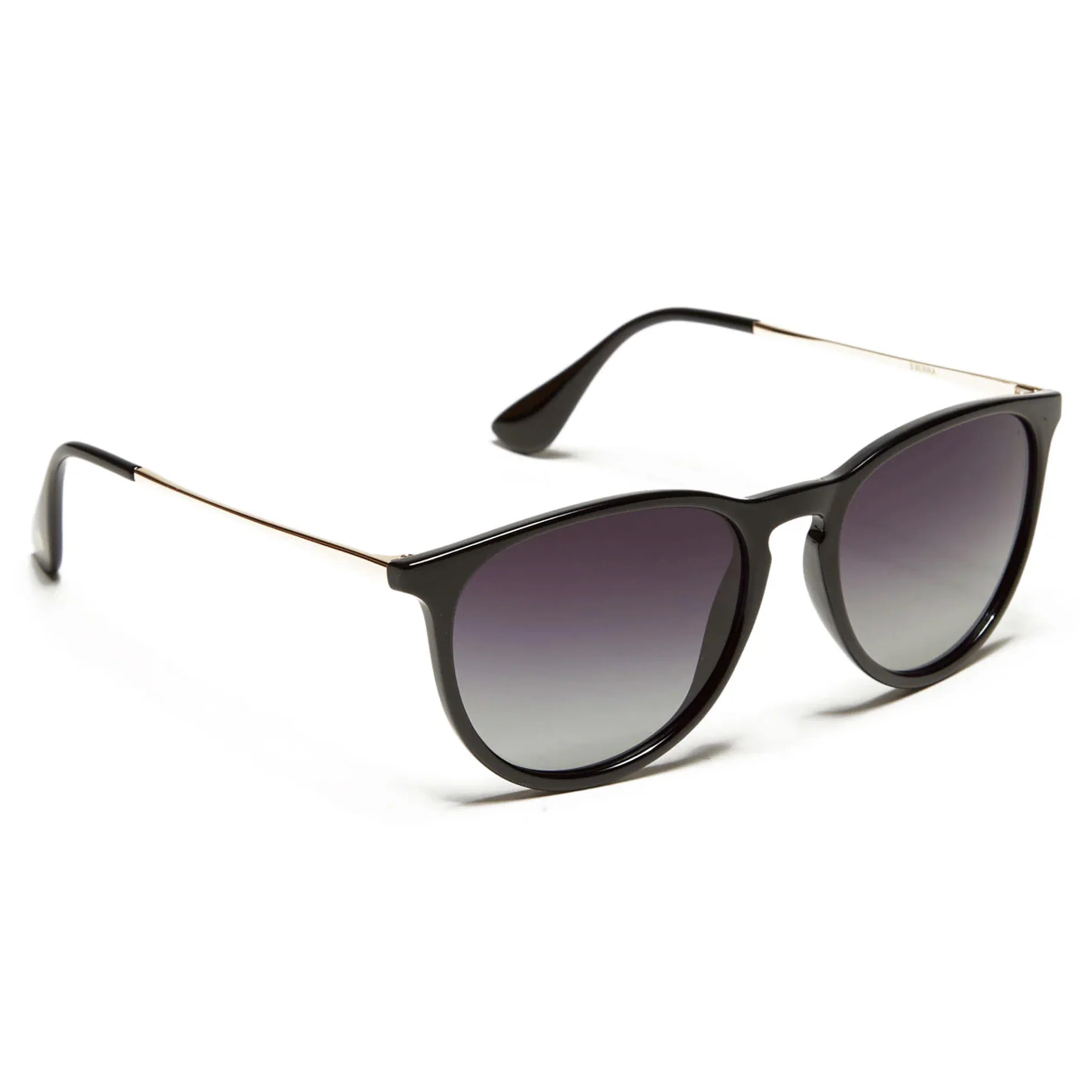 GLASSY SUNHATERS SIERRA POLARIZED BLACK / GOLD / GRADIANT SMOKE
