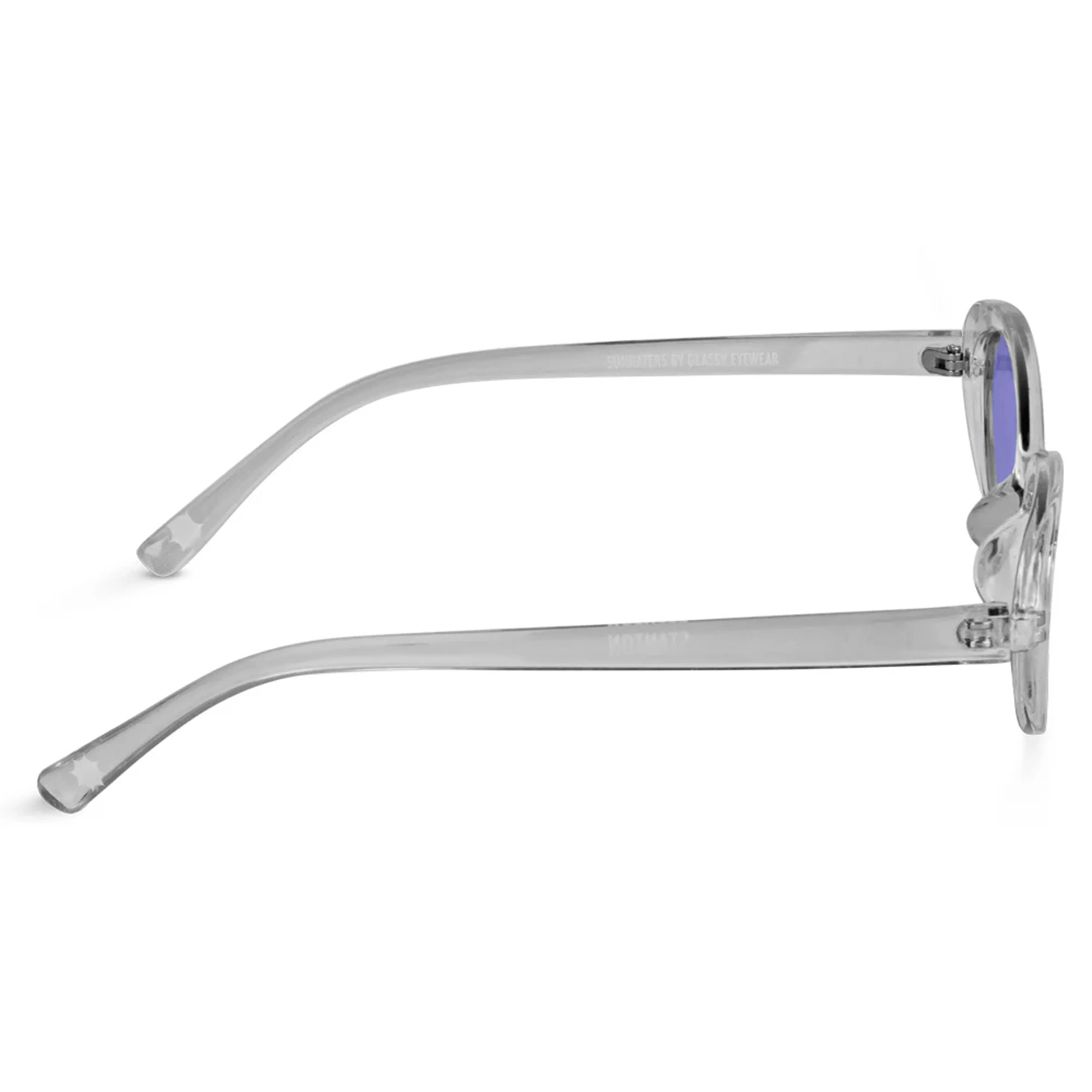 GLASSY SUNHATERS STANTON CLEAR / PURPLE LENS - Image 2