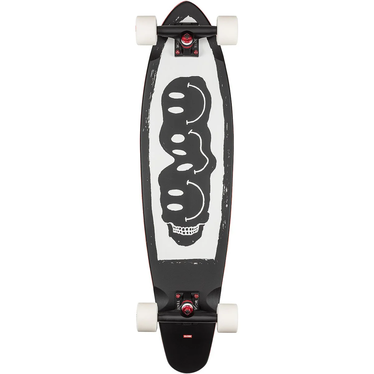 GLOBE BELLS 34" CRUISER BLACK/WHITE/RED