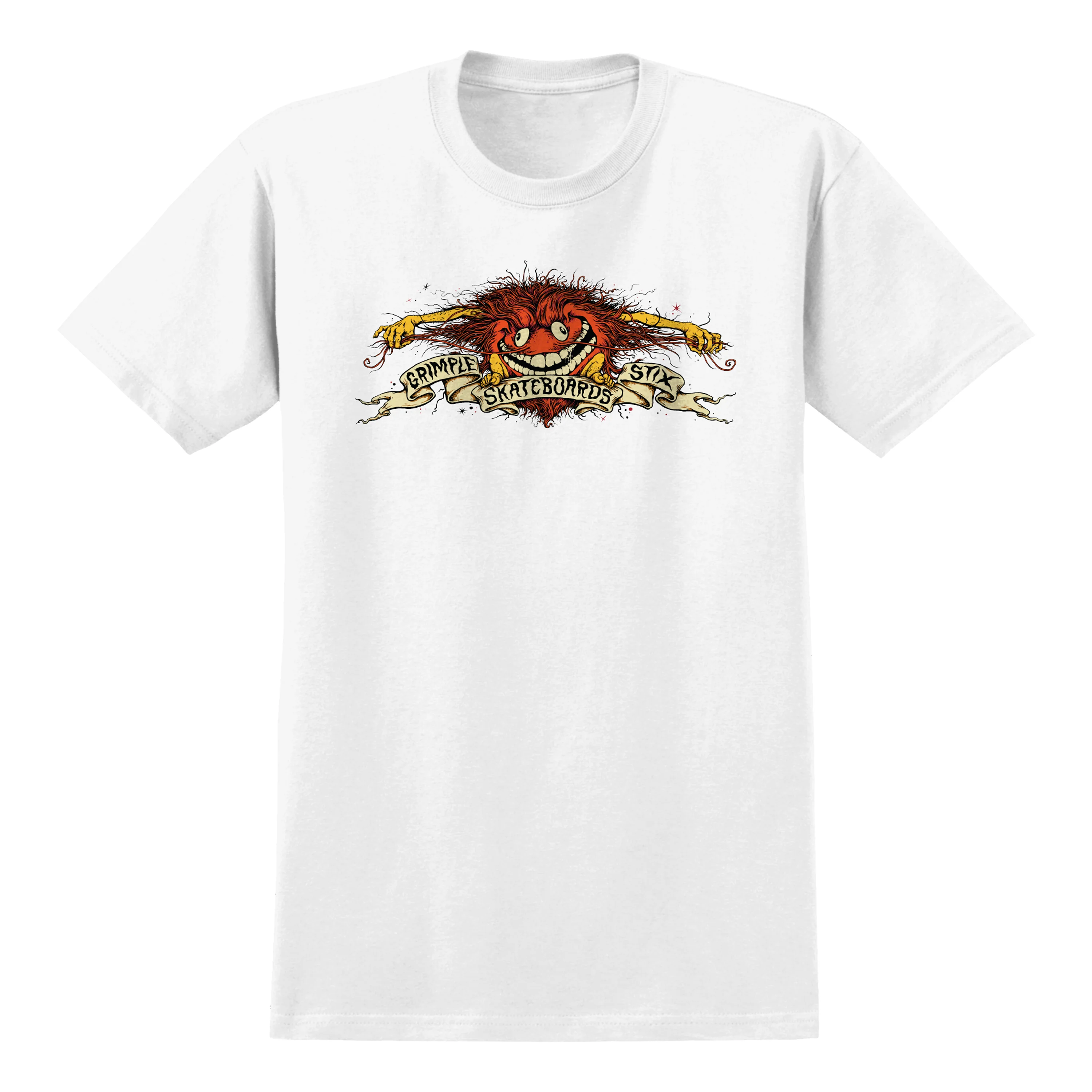 GRIMPLE STIX EAGLE TEE WHITE/RED
