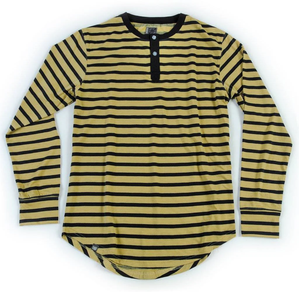 HABITAT DRIFTER HENLEY BLUE/GOLD