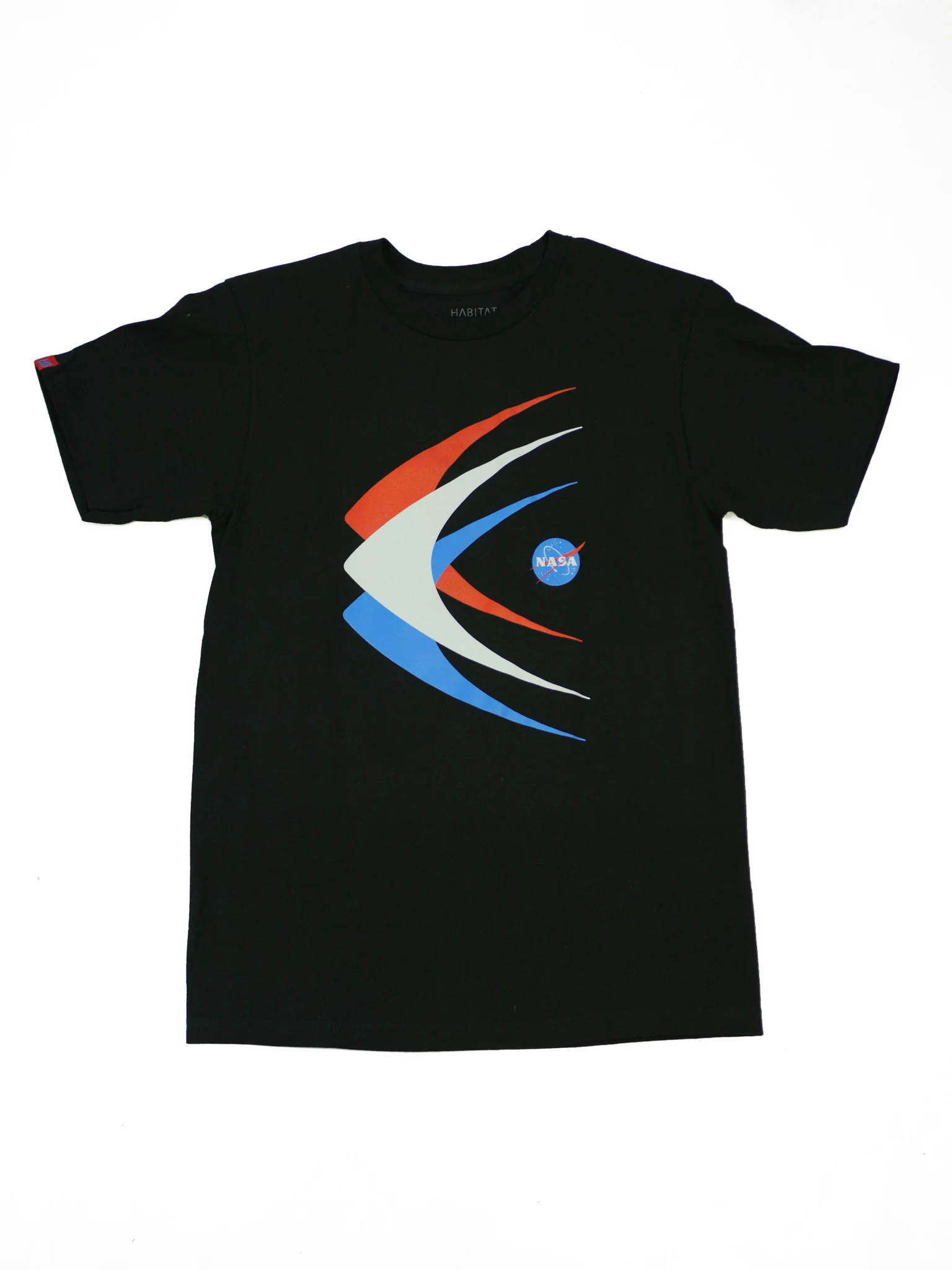 HABITAT X NASA APOLLO 15 T-SHIRT BLACK