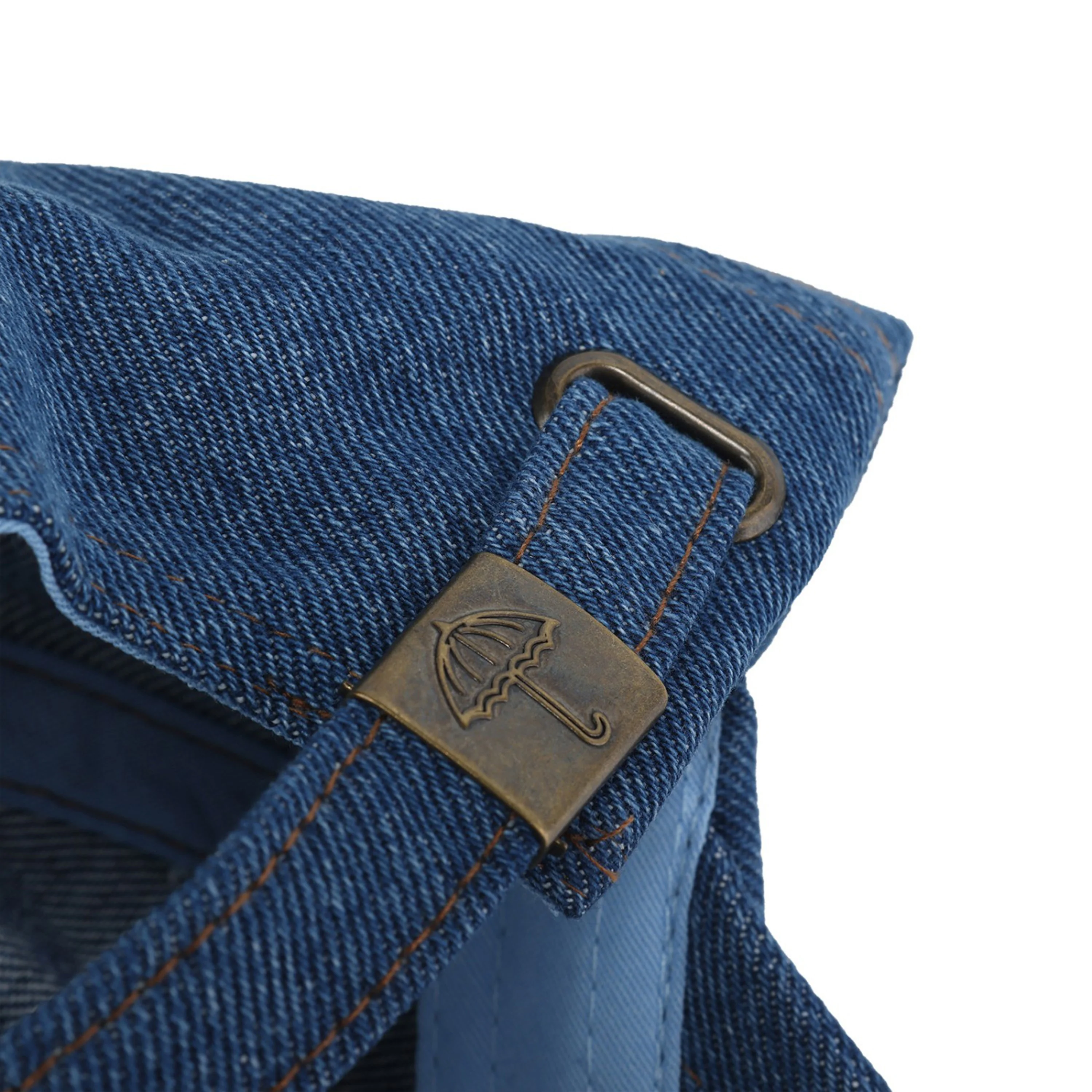 HELAS CLASSIC DENIM CAP LIGHT BLUE - Image 4