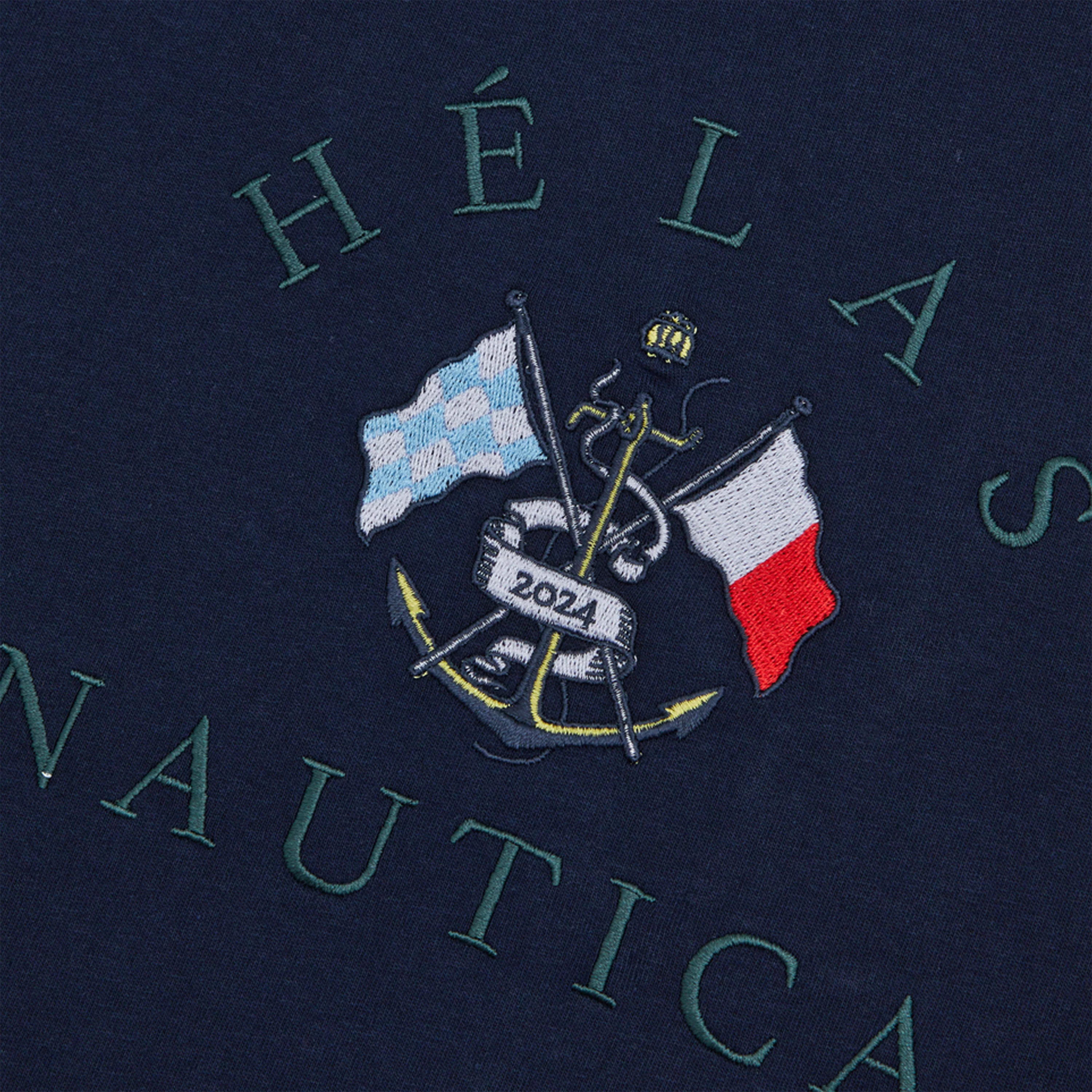 HELAS X NAUTICA THIBAULT TEE DARK NAVY - Image 2