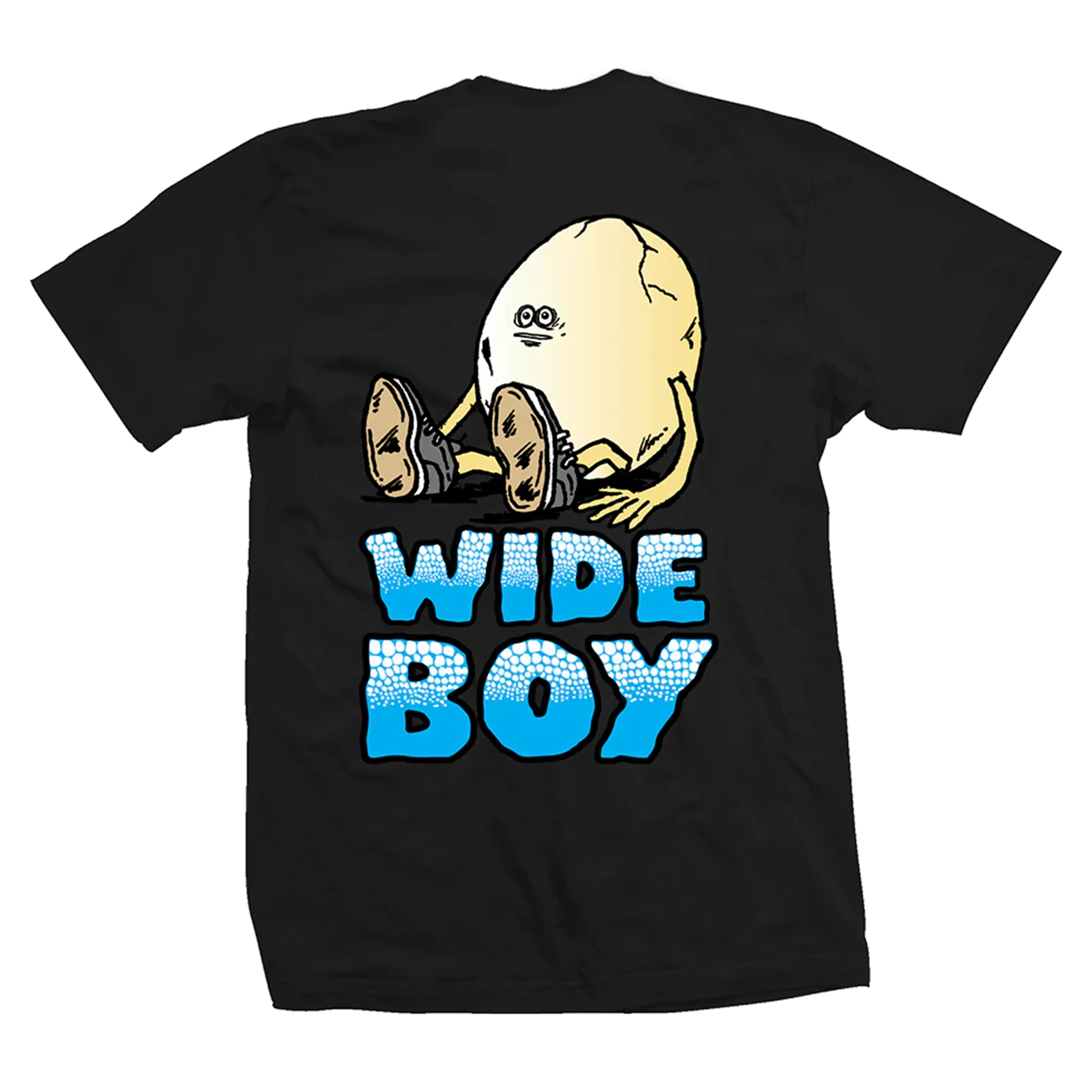 HEROIN WIDE BOY TEE BLACK