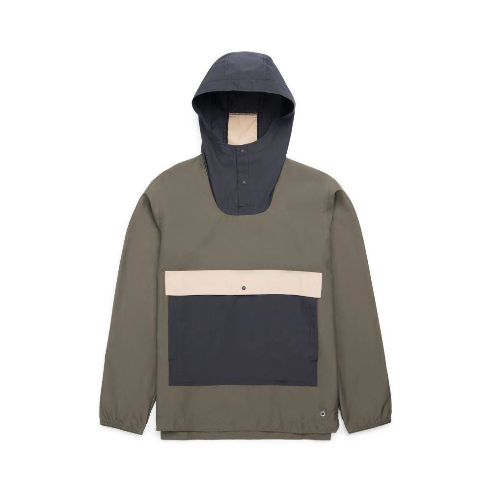HERSCHEL SUPPLY CO VOYAGE ANORAK FOREST NIGHT / BLACK / INCENSE