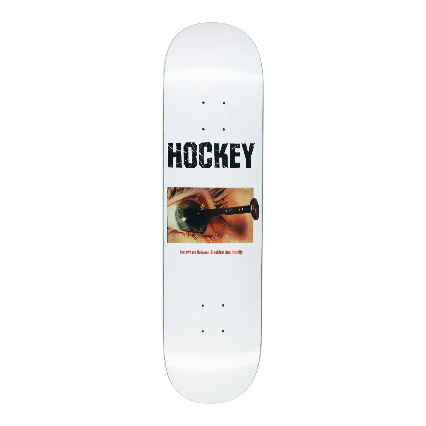 HOCKEY BEN KADOW BREAKFAST-INSANITY WHITE