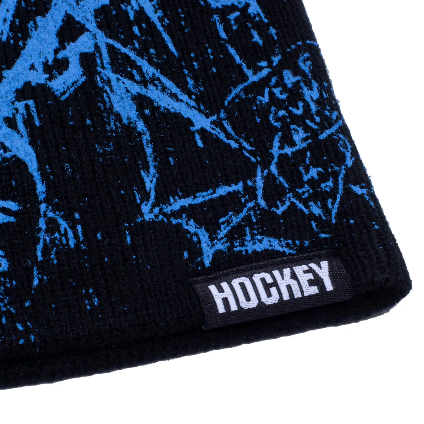 HOCKEY DESK CARVE BEANIE BLACK / BLUE - Image 2