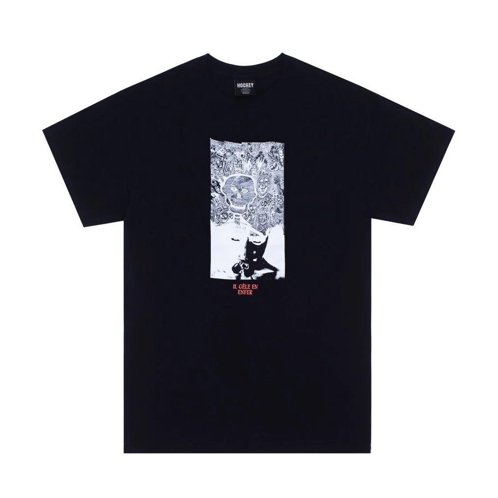 HOCKEY DISRUPTION T-SHIRT BLACK