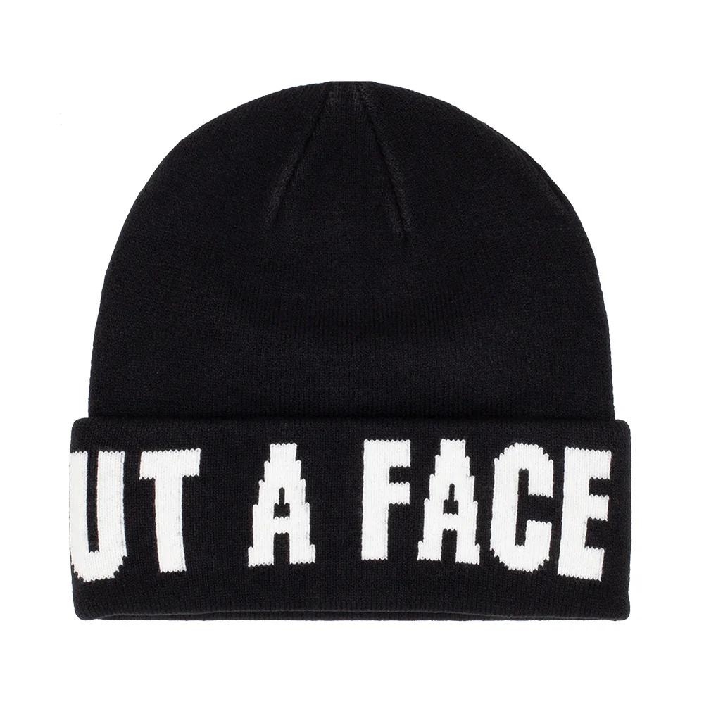 HOCKEY SKI MASK BEANIE BLACK - Image 3