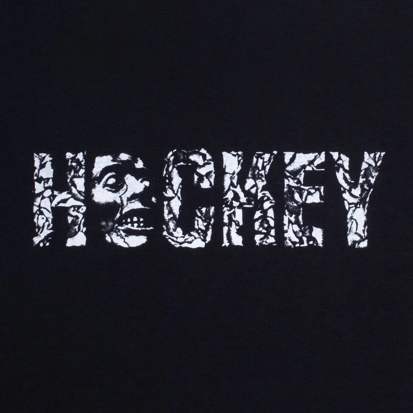 HOCKEY STONE LONGE SLEEVE BLACK / GLOW IN THE DARK - Image 3