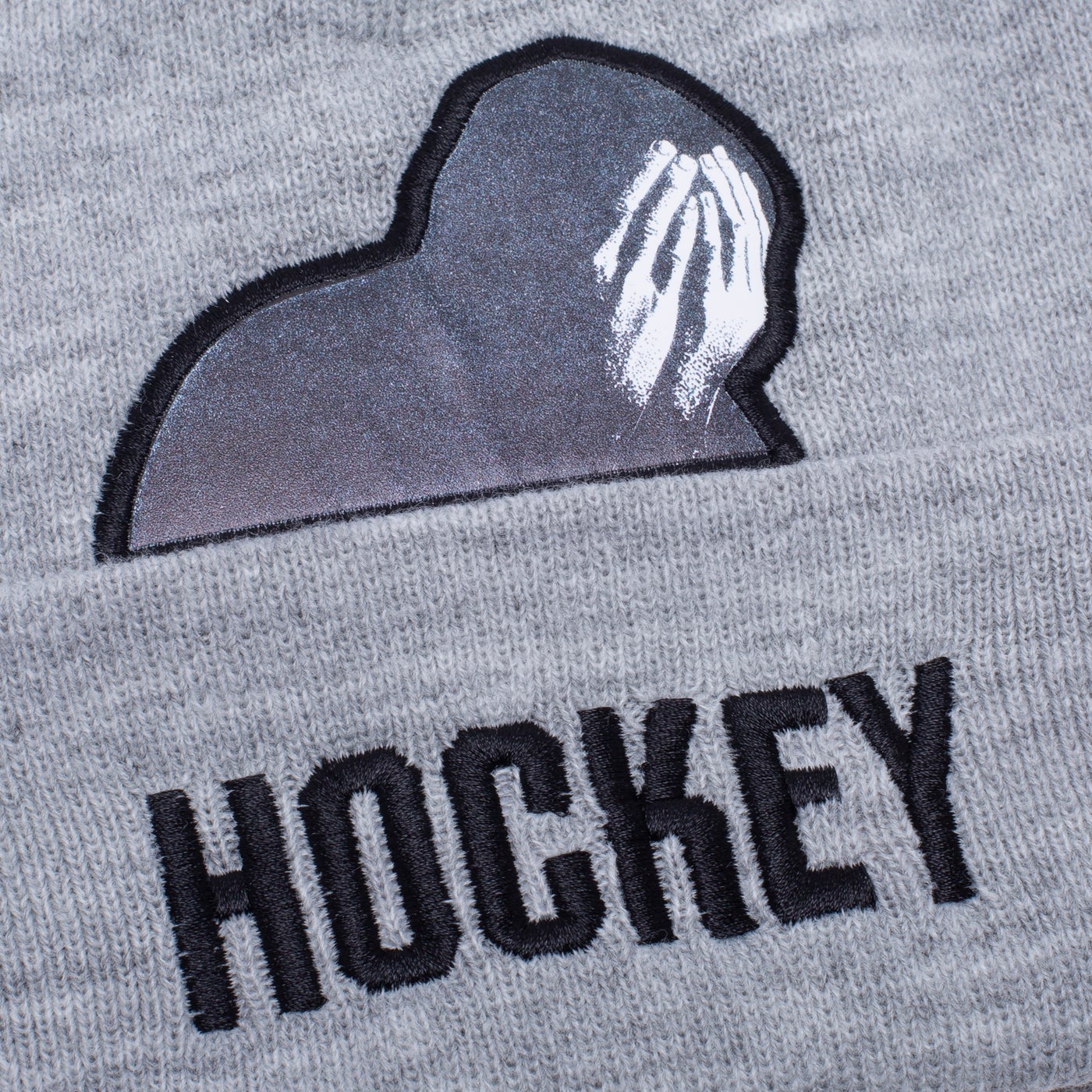 HOCKEY GOD OF SUFFER BEANIE GREY - Image 2