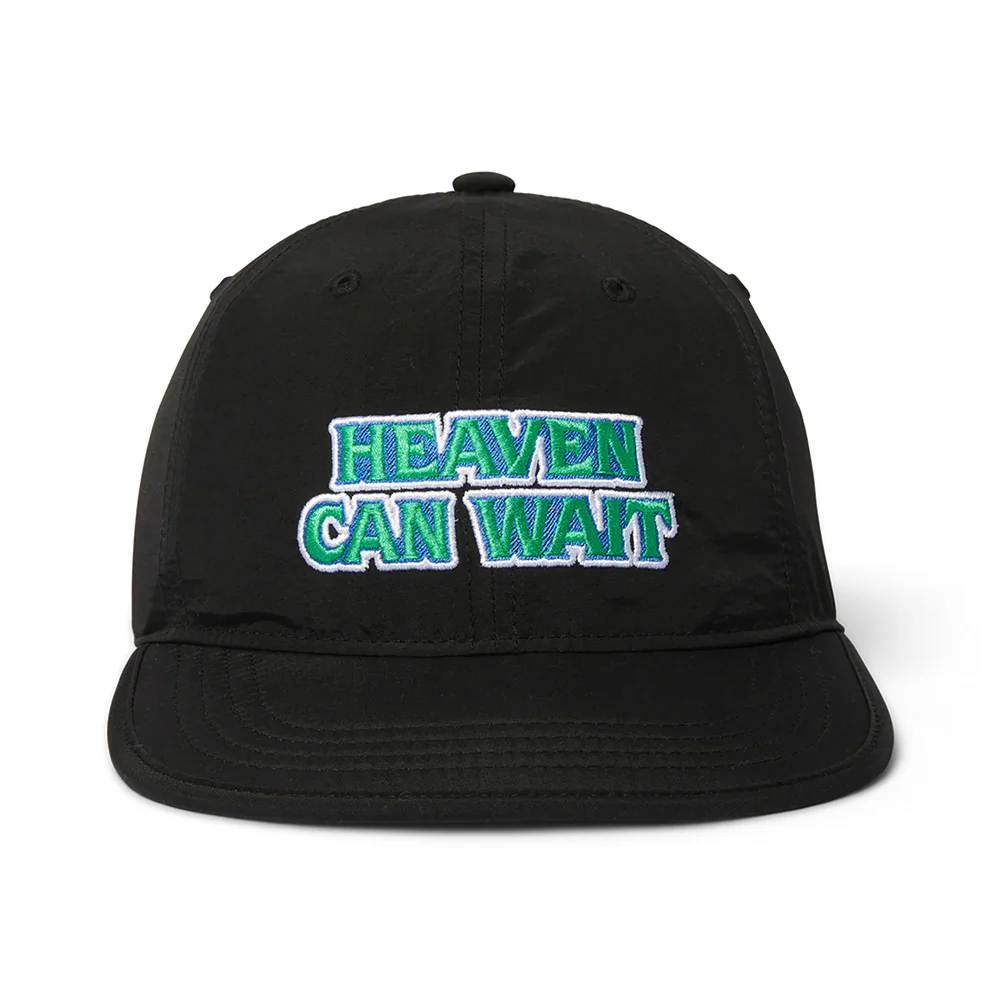 HUF HEAVEN CAN WAIT FORMLESS HAT BLACK - Image 3