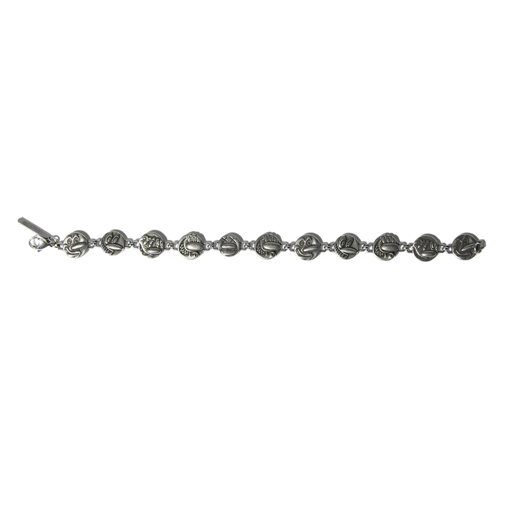 HUF X KENNY SCHARF ROUND GUYS CHARM BRACELET - Image 3
