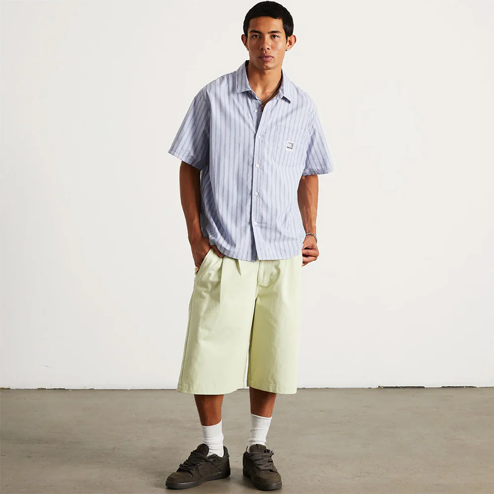 HUF X KENNY SCHARF TELEVISION STRIPE SHIRT - Image 4