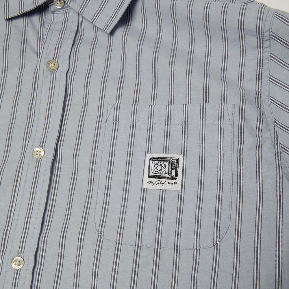 HUF X KENNY SCHARF TELEVISION STRIPE SHIRT - Image 5