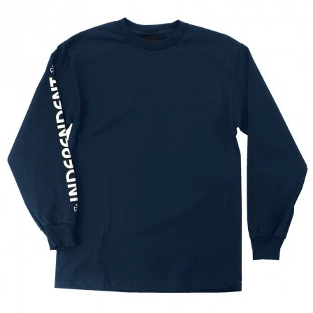 INDEPENDENT BAR/CROSS LS NAVY - Image 2