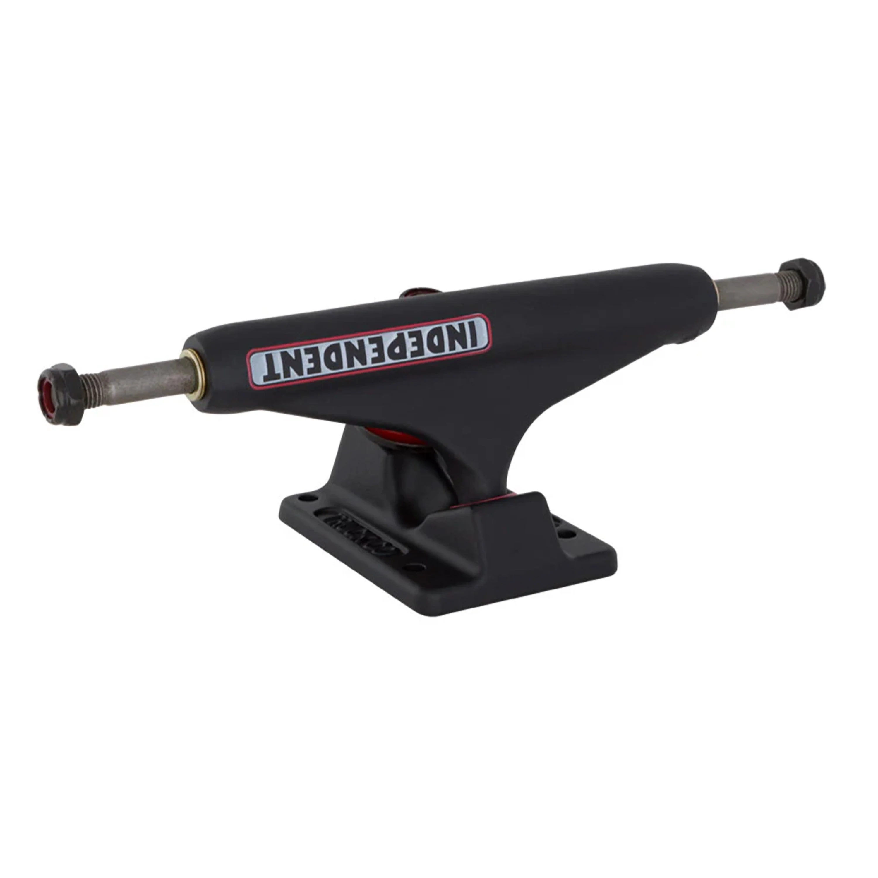 INDEPENDENT STD 144 BAR FLAT BLACK TRUCKS (SET OF TWO)