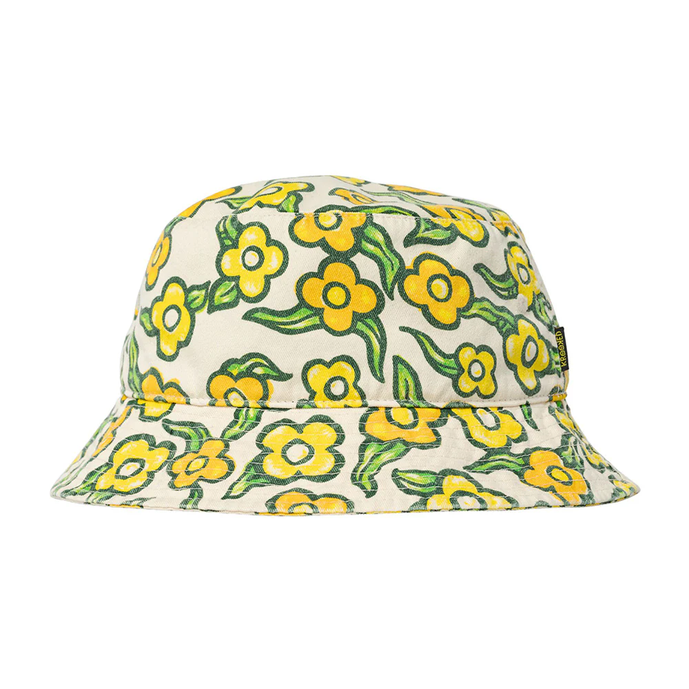 KROOKED FLOWERS BUCKET HAT